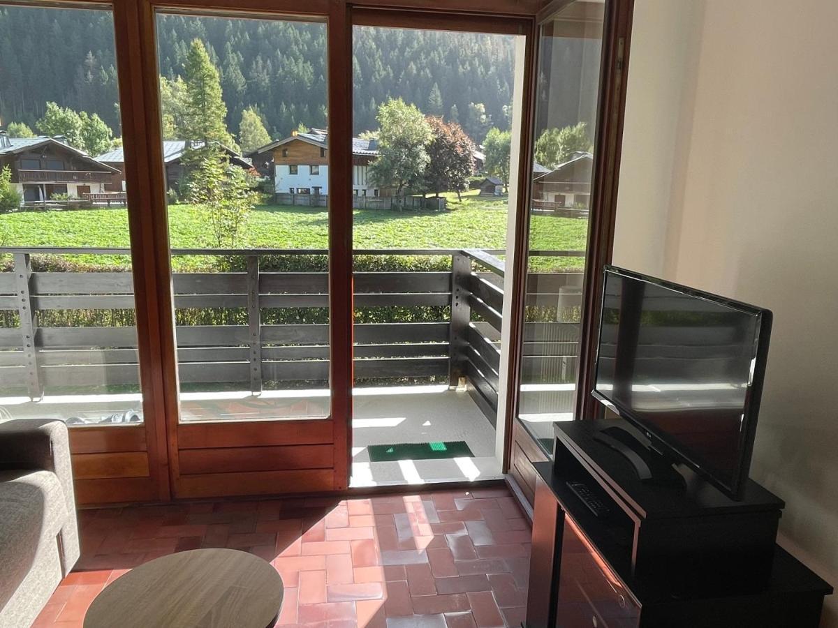 Residence Bois Du Bouchet, Appartement Vue Montagne, Calme, Parking Gratuit, Proche Centre Chamonix Buitenkant foto