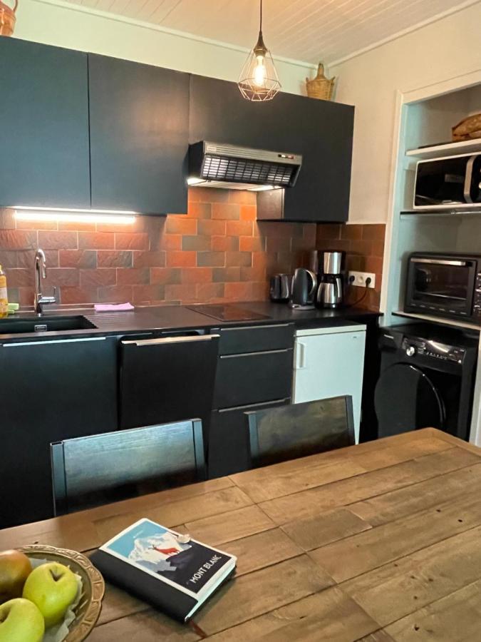 Residence Bois Du Bouchet, Appartement Vue Montagne, Calme, Parking Gratuit, Proche Centre Chamonix Buitenkant foto