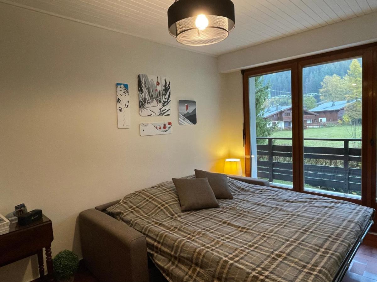 Residence Bois Du Bouchet, Appartement Vue Montagne, Calme, Parking Gratuit, Proche Centre Chamonix Buitenkant foto