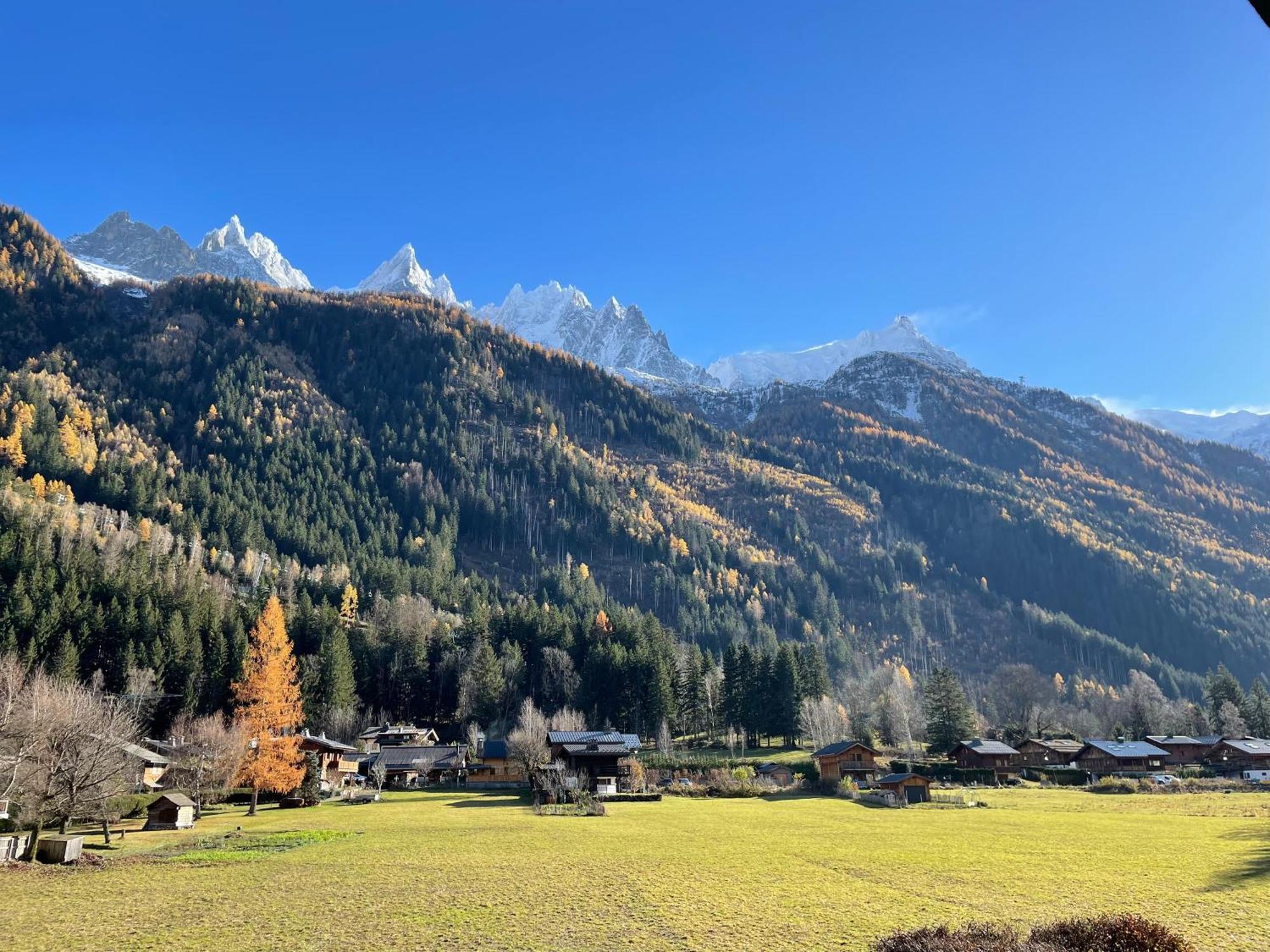 Residence Bois Du Bouchet, Appartement Vue Montagne, Calme, Parking Gratuit, Proche Centre Chamonix Buitenkant foto